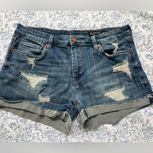 Blank NYC Distressed Denim Short